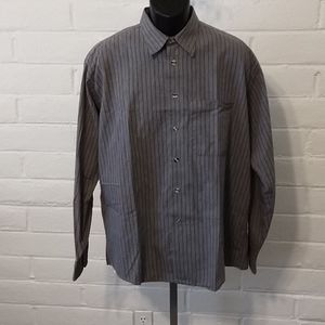Burberry Dress Shirt Large Button Down